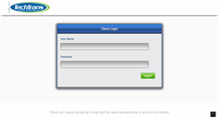 Desktop Screenshot of client.techtrans.com